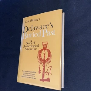 Indian Discoveries in New Jersey & Delaware - HC DJ - 1968 Archeology - Rutgers  - Picture 1 of 12