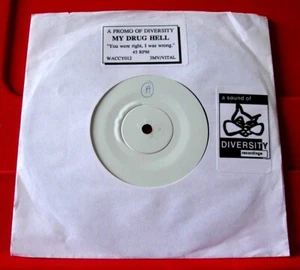 My Drug Hell You Were Right, I Was Wrong 7" W/L PROMO+PRESS REL UK ORIG'95 VINYL - Picture 1 of 6