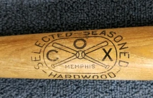 Vintage 29" Baseballschläger ausgewählt - gewürztes Hartholz C O X Memphis Tennessee - Bild 1 von 8