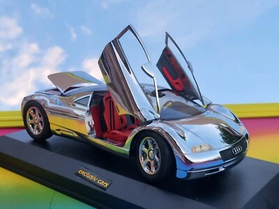 Diecast metal model Revell 1:18 AUDI AVIUS QUATTRO option plexiglas showcase. - Immagine 1 di 4