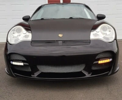 Porsche 911 Boxster 996 mount kit for 997 Turbo style LED DRL signals - Image 1 of 4