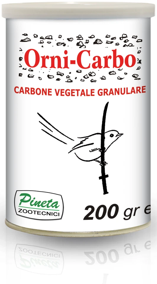 Pineta Vogelkohle 200gr. gegen Durchfall bei Kanarien Wellensittiche u. Finken