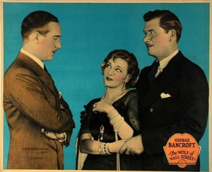 WOLF OF WALL STREET 1929 George Bancroft Olga Baclanova JUMBO LOBBY CARD #4