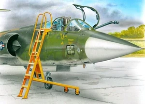 Plus Model 1/48 Ladder for Lockheed F-104 Starfighter Aircraft Cold War AL4061 - Picture 1 of 1