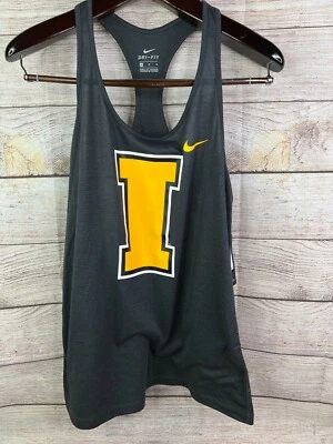 NEW Nike Women's University of Iowa Hawkeyes Tank Top Black & Gold - Image 1 of 4