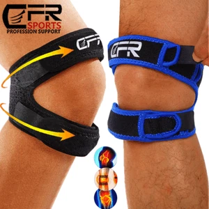 Knee Brace Support Patella Stabilizer Strap Arthritis Tendon Pain Wrap Running - Picture 1 of 18