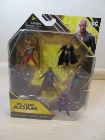 Spin Master Black Adam Justice Society 5 Figure Pack Cover