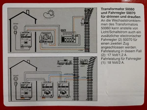 LGB 5006 5007 5012 5075 TRAFO DREHZAHLREGELUNG ANLEITUNG FOTOKOPIE - Bild 1 von 2