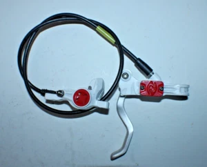 Zoom Hydraulic Disc Brake Caliper Front White 74mm Post Mount MTB USA Shipper :) - Picture 1 of 10