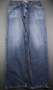 Men's 2009 Levi's 559 Jeans Relaxed Straight Distressed Size 36x34 (Msr 36x33) - Picture 1 of 10