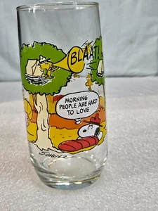 Vaso de beber vintage McDonalds Camp Snoopy Charlie Brown Peanuts - Imagen 1 de 19