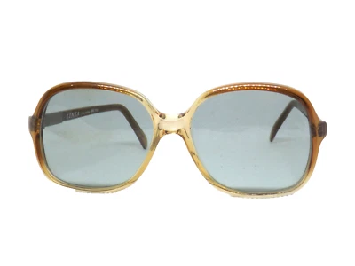 Lunettes de Soleil Femme Vintage Âge 80 Made IN Italy Verre Plastique SAFILO - Photo 1/4