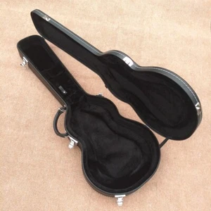 Upgrade Black 39 Inch Hard Shell Case Chrome Hardware For Les Paul Guitar order - Picture 1 of 8