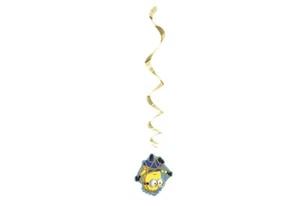 Despicable Me 3 Ct Hanging Swirls 26" Decorations DM4 - Picture 1 of 1