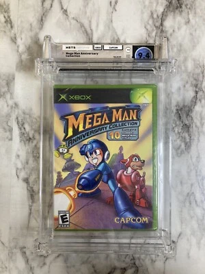 Mega Man Anniversary Collection (Microsoft Xbox, 2005) WATA Graded  9.4 A ￼ - Image 1 of 4