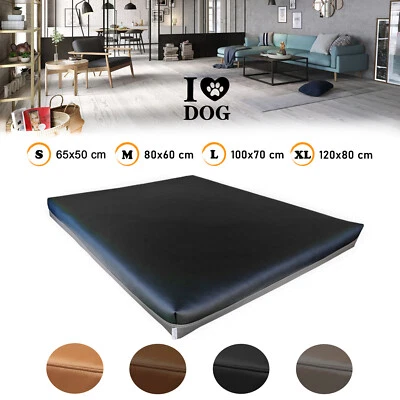 Cuscino Materassino per Cani Gatti Ortopedico Memory Foam Letto Cuccia Ecopelle - Immagine 1 di 4