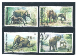 THAILAND 1991 Elephants (Fauna) FU - Picture 1 of 1