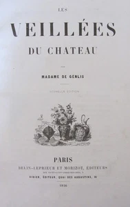 Les veillees du chateau - madame De Genlis - 1846 - Picture 1 of 1