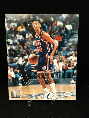 FOTO 8x10 firmada por kerry kittles autografiada nueva camiseta nets certificado de autenticidad jsa nova Foto 1 de 3