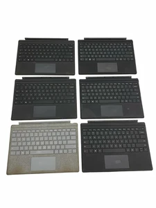 Lot of 6 - Microsoft Type Cover 1725 for Surface Pro - USED - 11/03 - Picture 1 of 13