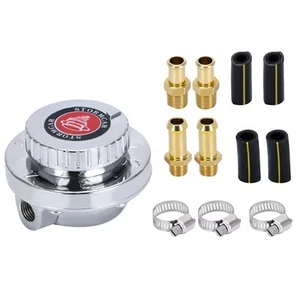 1-6 PSI Universal Einstellbarer Kraftstoffdruckregler Kit für Vergaser3779 - Bild 1 von 10