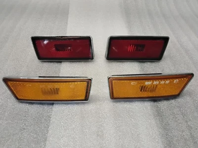 1970-74 Corvette Marker Light SET 3973640 3973639 3973653 3973654 ORIGINAL - Image 1 of 4