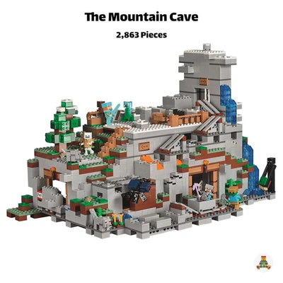 NUEVO The Mountain Cave 2.863 piezas - Juego de bloques de construcción modelo creativo Foto 1 de 4