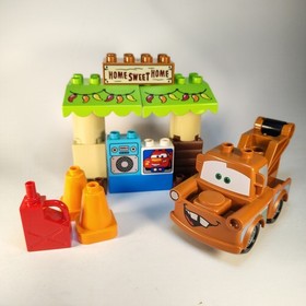 Lego Duplo 10856 Mater&rsquo;s Shed Complete Set Disney Pixar Cars Tow Mater