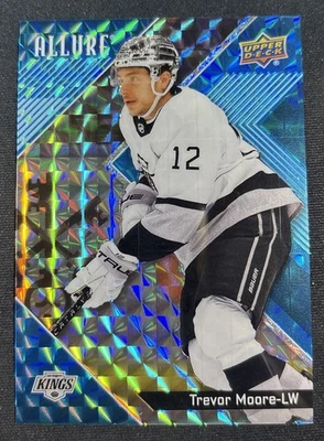 Upper Deck Allure Blue Line #/35 Trevor Moore Los Angeles Kings - Image 1 of 2