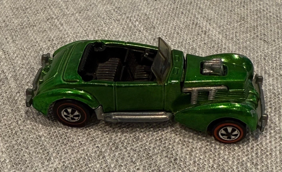 Классический зеленый шнур Hot Wheels Redline 1970 г. - Изображение 1 из 1