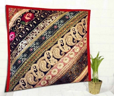 33% OFF 24" ETHNIC ART DÉCOR CHRISTMAS GIFT THROW FLOOR BED CUSHION PILLOW COVER - Image 1 of 4