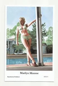 BX101) MARILYN MONROE SWIFTSURE PHOTO POSTCARD (M35/4) FILMSTAR PIN UP GLAMOR - Picture 1 of 1