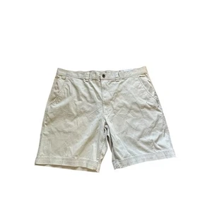 St Johns Bay bequeme Stretch flache Vorderseite klassische Stein Shorts Herren Größe 44 - Bild 1 von 8