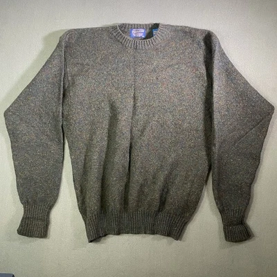 Pendleton Long Sleeve Grey Multicolor XL Pullover Crewneck Sweater 100% Wool - Image 1 of 4