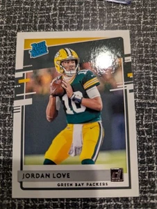 2020 Panini Donruss - Rated Rookie Jordan Love #304 (RC) Also Select #47 - Bild 1 von 4