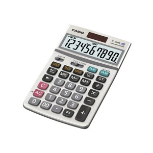 Big Display Solar Powered Calculator 10 Digit LCD Multicolor Desktop Unit - Picture 1 of 6
