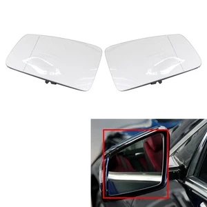 Rearview Mirror GlassFor Mercedes BenzC E S GLK CL CLS Class W204 W212 W221 - Picture 1 of 6