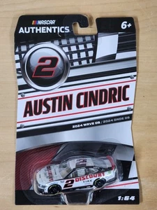 2024 Wave 9 Austin Cindric Discount Tire 1/64 NASCAR Authentics Diecast - Picture 1 of 1