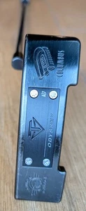 Odyssey Toulon Garage Columbus 35" Black Pearl A/7 H/2 Putter & Headcover - Picture 1 of 10