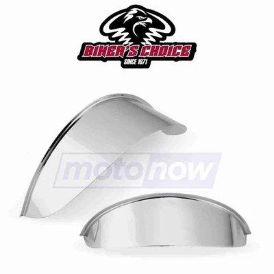 Bikers Choice Head Lamp Visor for 1995-1999 Harley Davidson FXDS-Conv Dyna kf Foto 1 de 4