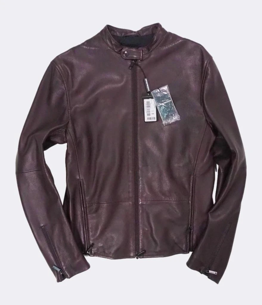 Emporio Armani Leather Outer Shell Jackets for Men for Sale | Shop