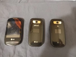 LG True B460 Black Flip Phone (Cricket) B470 (At&T) Lg800g (TracFone)  - Picture 1 of 13