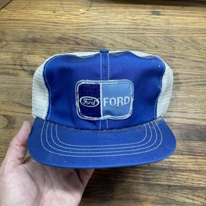 De Colección Ford Malla Snapback Camionero Sombrero Granja Tractor Parche Años 70 80 Nuevo de Lote Antiguo EE. UU. Gorra - Imagen 1 de 12