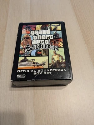 Grand Theft Auto San Andreas - Official Soundtrack OST Box Set - 8 CDs COMPLETE - Image 1 of 3