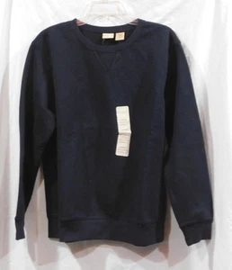 NWT - Fleece Crew Neck Sweatshirt from Covington - Black - Sz Large - Picture 1 of 2