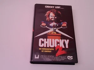 Chucky 2 Die Mörderpuppe ist zurück Uncut 1990 VHS German PAL Video Child's Play - Bild 1 von 5