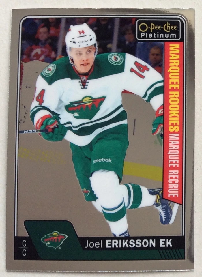 2016-17 JOEL ERIKSSON EK OPC O-PEE-CHEE PLATINUM MARQUEE ROOKIES #192 WILD - Image 1 of 1