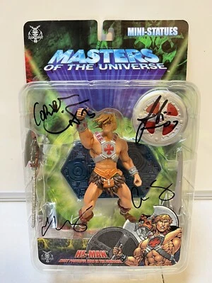 NECA MOTU Masters of the Universe He-Man Exclusive Mini Statue Series 5 Signed! - Image 1 of 4