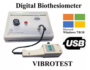 VIBROTEST, Digital Biothesiometer VPT Diabetic Neuropathy, Computer Compatible - Picture 1 of 6