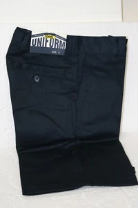 4 PAIRS HACKIES Navy Blue Bermuda School Uniform Shorts 4 Pocket Kid Size 6-8-10 - Picture 1 of 9